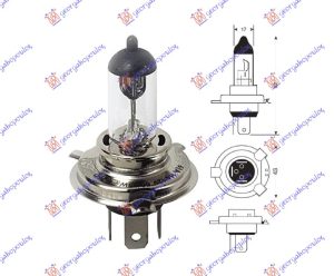 LAMP H4 70W 24V