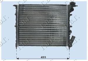 HLADNJAK MOTORA 1.2 (39x38) (OTVOREN SISTEM)