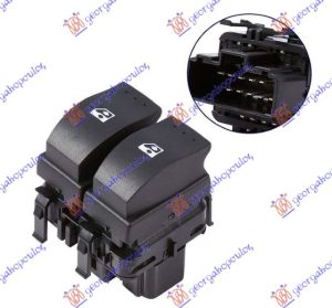 PREKIDAC U PREDNJIM VRATIMA (2 TASTERA) (10 PIN) LEVO