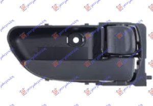 DOOR HANDLE FRONT/REAR INNER BLACK