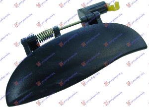 DOOR HANDLE FRONT OUTER (O)