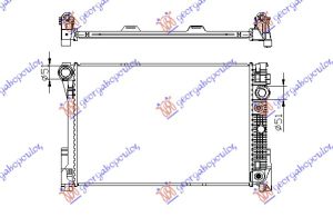 RADIATOR 1.8-2.5-3.0 PETROL AUTOMATIC (640x430) (MAHLE BEHR)