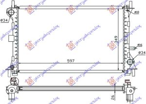 HLADNJAK MOTORA 2.0i 16V 1.8 TDCi (+/-AC) (597x349)