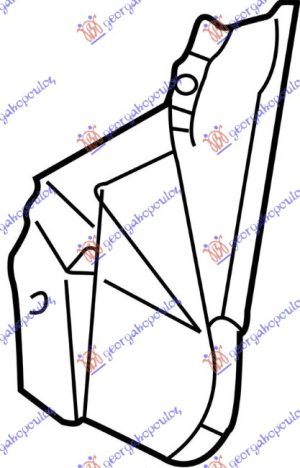 REAR INNER FENDER (O)