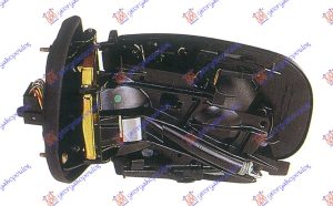 RETROVIZOR (BEZ POKLOPCA) ELEKTRICNI SA GREJACEM (MIGAVAC) (7 PIN) (ASFERICNO STAKLO) LEVO