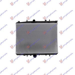 RADIATOR 2.7 PETROL/DIESEL MANUAL +/- A/C (380x560) (VALEO)