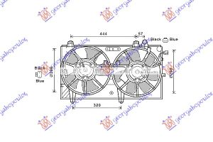 COOLING FAN 1.3 PETROL