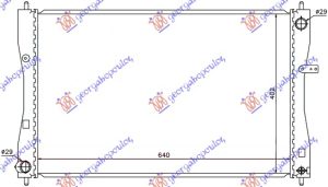 HLADNJAK MOTORA 1.5 CDi (640x400) (KOYO)