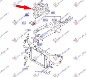 FRONT WHEEL HOUSE (O)