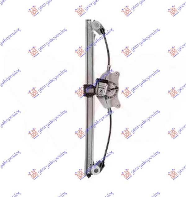 REAR WINDOW REGULATOR ELECTRICAL (W/O MOTOR)