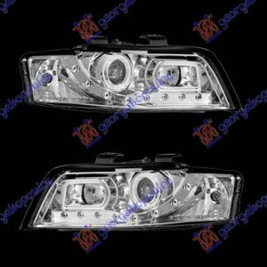 HEAD LAMP SET TYPE A5 CHROME
