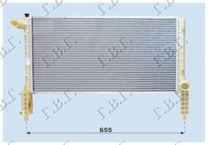 HLADNJAK MOTORA 1.2/1.6 16V (+AC) (58x30.5)
