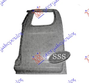 SIDE CAB PANEL 2D EXTRA CAB