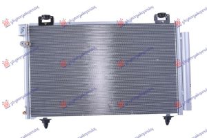 CONDENSER 1.6-1.8 PETROL - 2.0 D4D DIESEL (610x360x16) TUBE LEFT (KOYO)