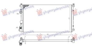 RADIATOR 1.9-2.2-2.5-3.0 dCi DIESEL +/- AC (727x389) 2003- (VALEO)