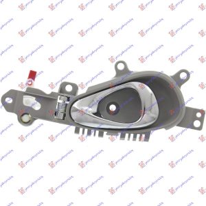 DOOR .HANDLE REAR INNER  (CHROME -GRAY)