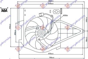 VENTILATOR KOMPLET (BENZIN) - AC