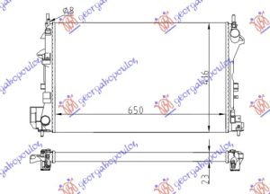 RADIATOR 1.6 PETROL (650x405) (VALEO)