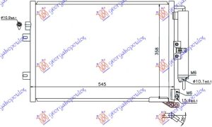 HLADNJAK KLIME 1.5 DCi (510x380)