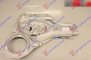 REAR WINDOW REGULATOR ELECTRICAL (W/O MOTOR) (W/PANEL)