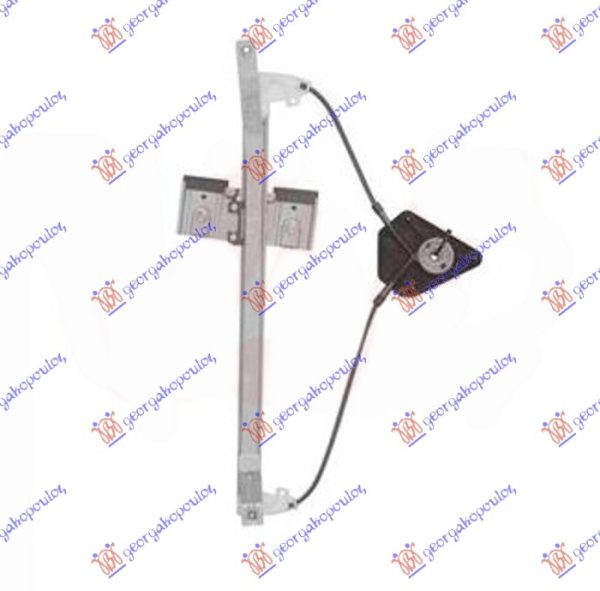 REAR WINDOW REGULATOR ELECTRICAL (W/O MOTOR)