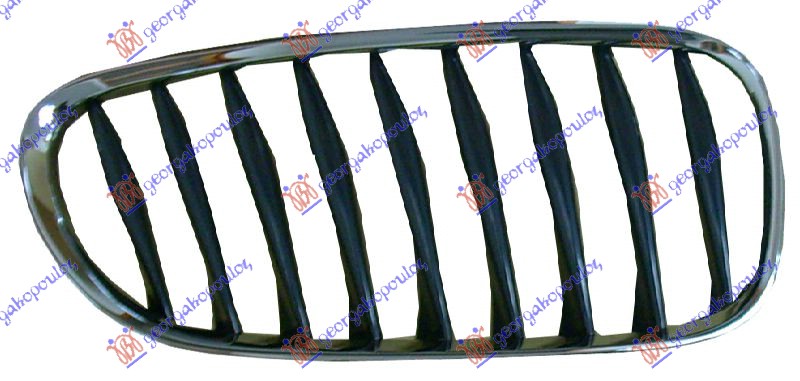 PVC MASKA HROM/CRNA DESNO