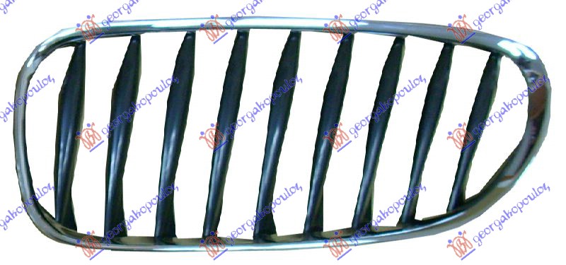 PVC MASKA HROM/CRNA LEVO