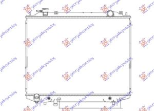 RADIATOR 2.5-3.0 TDCi DIESEL AUTOMATIC (450x635) (KOYO)
