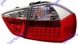 TAIL LAMP SET LED RED-WHITE