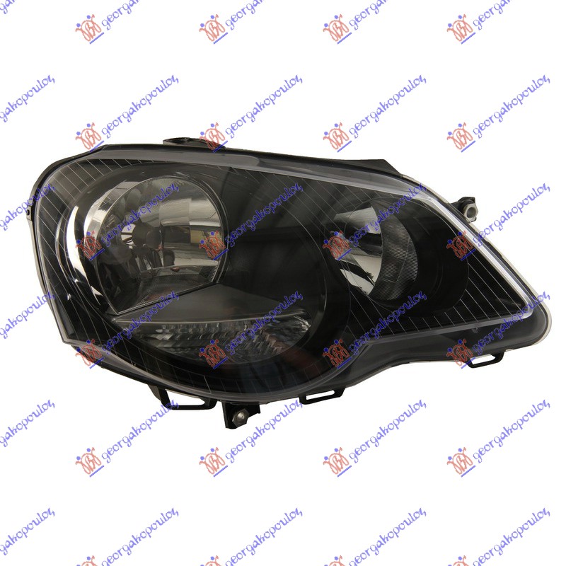 HEAD LAMP GTI BLACK (HELLA)