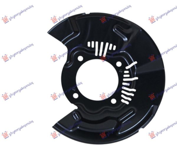 SPLASH PANEL BRAKE DISC FRONT (PANEL DIAMETER 330/102MM) (W/O/ESP W/4 BORES)