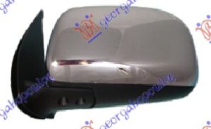 DOOR MIRROR MANUAL CHROME (A QUALITY) (CONVEX GLASS)