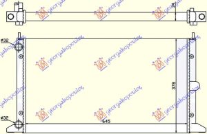 HLADNJAK MOTORA 2.0 i/18V (64.5x37.8) -00