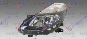 HEAD LAMP ELECTRICAL BLACK (W/PROJECT) (VALEO)