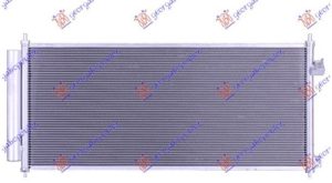 CONDENSER FOR ALL MODELS PETROL (700x305x16) (KOYO)
