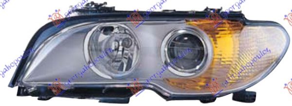 HEAD LAMP (TITANIUM YELLOW) (MARELLI)