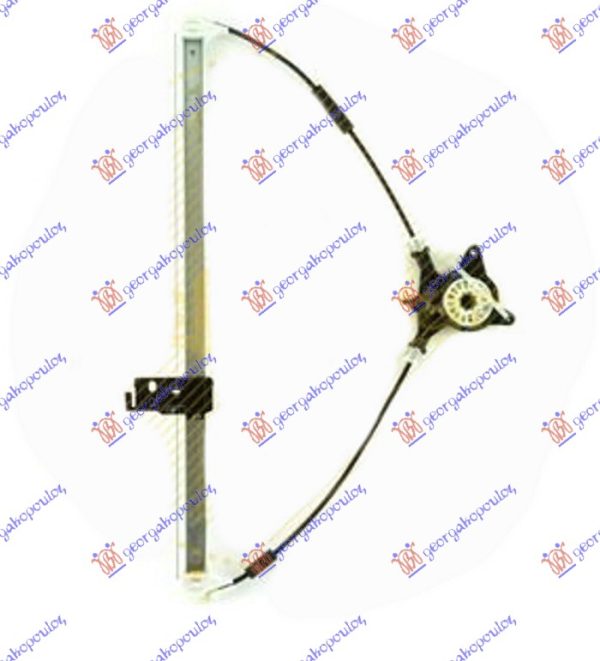 REAR WINDOW REGULATOR ELECTRICAL (W/O MOTOR)
