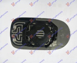 DOOR MIRROR GLASS HEATED 2002-2007 (ASPHERICAL GLASS)