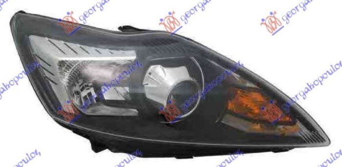 HEAD LAMP XENON BLACK (E) (TYC)