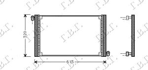 CONDENSER 1.2-1.4-1.6 PETROL (556x310) (1998-2001)