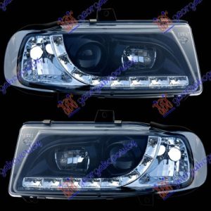 HEAD LAMP SET A5 TYPE BLACK