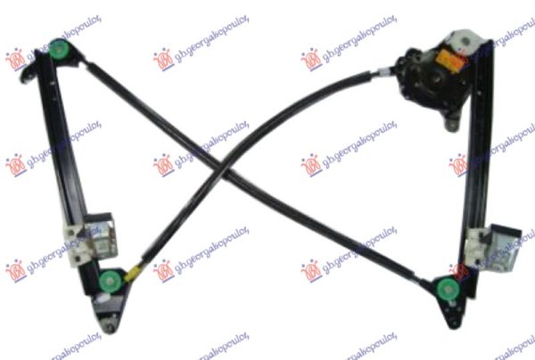 PODIZAC ZADNJEG PROZORA ELEKTRICNI (BEZ MOTORA) DESNO
