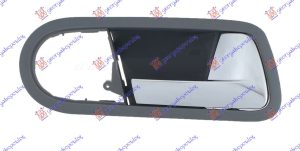 DOOR HANDLE FRONT/REAR 2000- CHROME /GREY