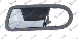 DOOR HANDLE FRONT/REAR 2000- CHROME /GREY