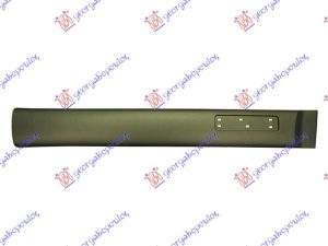 LAJSNA PREDNJIH VRATA MAT-CRNA (SA OTVOROM ZA ZNAK) (145mm) DESNO