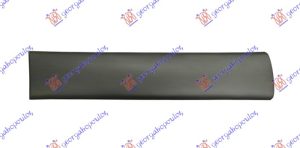 LAJSNA KLIZNIH VRATA MAT-CRNA (145mm) DESNO
