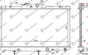 HLADNJAK MOTORA 1.4 BENZIN (+/-AC) (630x350)