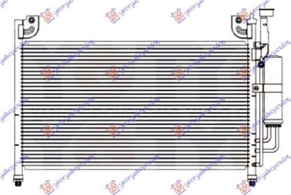 CONDENSER PETROL/DIESEL (575x335x16) (KOYO)