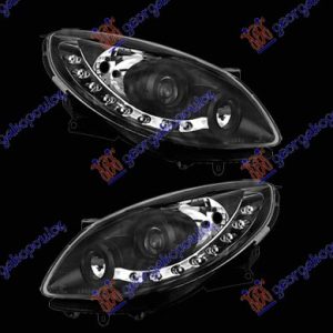 HEAD LAMP SET TYPE A5 BLACK