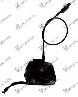 REAR DOOR LOCK CENTRAL LOCK BLACK (6pins)